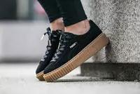 puma rihanna basket nouveau kaki jaune